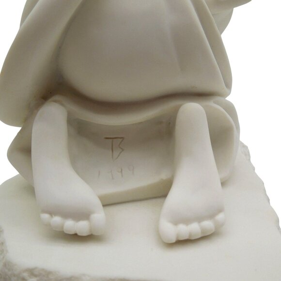Rare Timothy P Schmalz MATERNAL BOND Signed Sculpture 1999 Vintage 7x7.2" - Picture 9 of 11